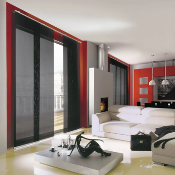 ORIENTE - Aluminium panel curtains headrail by Mottura - view 3