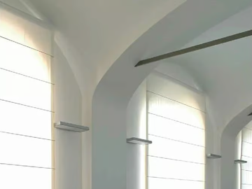 SOFTBOX 440 - Aluminium roman blinds headrail by Mottura - view 2