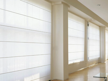 SOFTBOX 467 - Aluminium roman blinds headrail by Mottura - view 2