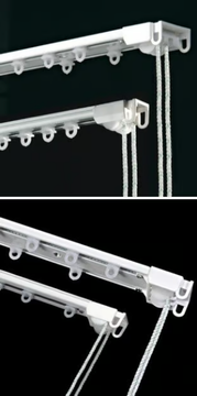 SURF 311-322 - Aluminium drapery track by Mottura - view 3
