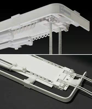 MODULO 205 - Aluminium drapery track by Mottura - view 3