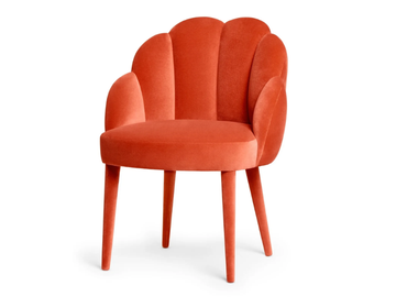 DAISY - Upholstered velvet chair by Munna - view 2