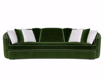 JOSEPHINE - 4 seater velvet sofa by Munna - view 2
