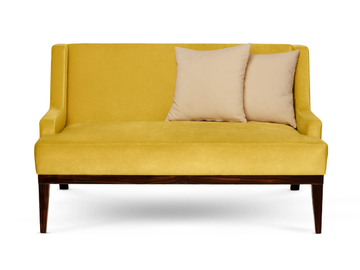 PRIVATE - 2 seater velvet sofa by Munna - view 2