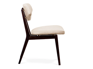 COLEMAN - Upholstered velvet chair open back by Munna - view 3