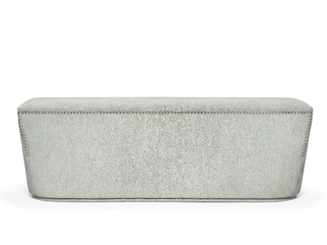 IN BETWEEN - Upholstered chenille bench by Munna - view 2