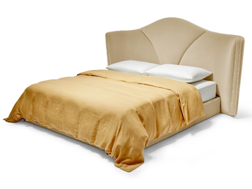 JOSEPHINE M 180 - Upholstered velvet double bed by Munna - view 3
