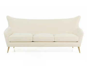 SOPHIA - 3 seater velvet sofa by Munna - view 3
