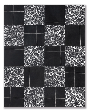 CHYMIA BLOOM BLACK - Glazed porcelain stoneware wall/floor tiles by Mutina - view 3