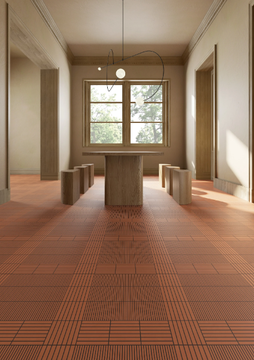 FRINGE THIN RED - Indoor/outdoor porcelain stoneware wall/floor tiles by Mutina - view 3