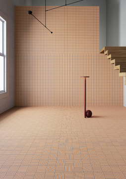 FRINGE THIN ROSE - Indoor/outdoor porcelain stoneware wall/floor tiles by Mutina - view 3