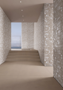 MATER SEGNO BIANCO - Indoor/outdoor glazed porcelain stoneware wall/floor tiles by Mutina - view 3