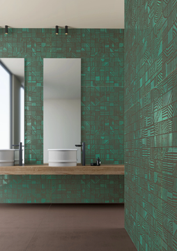 MATER SEGNO VERDE - Rectified porcelain stoneware wall/floor tiles by Mutina - view 3
