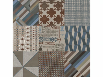 AZULEJ GRIGIO COMBINATION - Glazed porcelain stoneware wall/floor tiles by Mutina - view 2