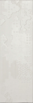 BAS-RELIEF PATCHWORK BIANCO - Indoor porcelain stoneware wall/floor tiles by Mutina - view 3