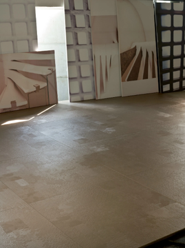 DECHIRER DECOR ECRU' - Indoor porcelain stoneware wall/floor tiles by Mutina - view 3