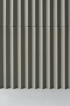ROMBINI TRIANGLE GREEN - Porcelain stoneware 3D Wall Cladding by Mutina - view 3