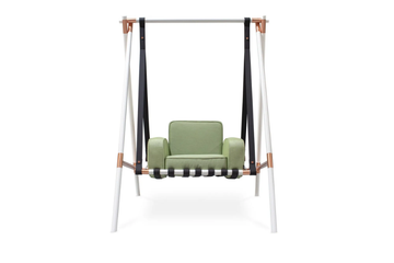 FABLE - 1 Seater acrylic garden swing seat by Myface - view 3