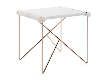 NOA - Aluminium garden side table by Myface - view 3