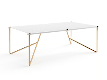 NOA - Rectangular aluminium garden table by Myface - view 3