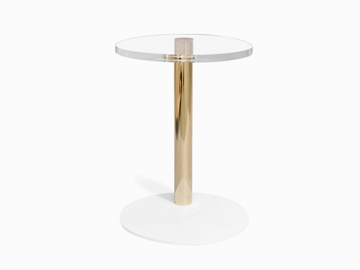 DAWN - Round acrylic garden side table by Myface - view 3