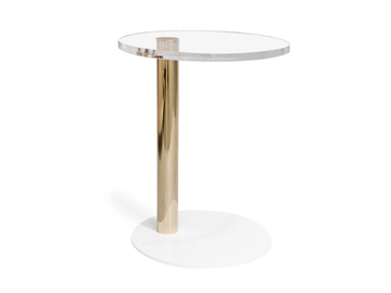 DAWN - Round acrylic garden side table by Myface - view 2