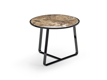 CIRCOLO - Round marble coffee table by NICOLINE - view 2