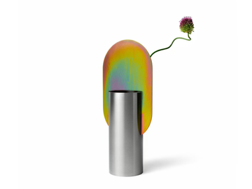 GENKE LIMITED EDITION CSL7 - Stainless steel vase by NOOM - view 3