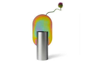 GENKE LIMITED EDITION CSL7 - Stainless steel vase by NOOM - view 2