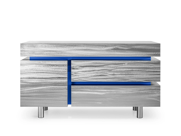 GERRIT CS1 - Stainless steel and MDF sideboard with drawers by NOOM - view 2