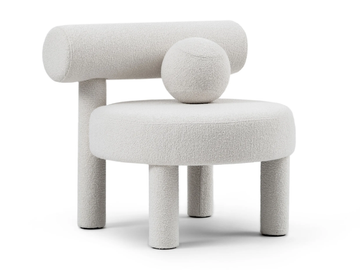 GROPIUS CS1 BOUCLE FABRIC - Fabric easy chair by NOOM - view 3