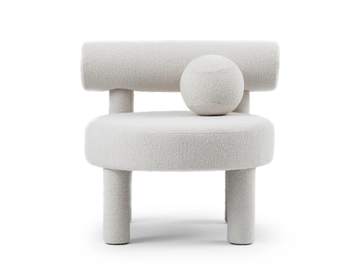 GROPIUS CS1 BOUCLE FABRIC - Fabric easy chair by NOOM - view 2