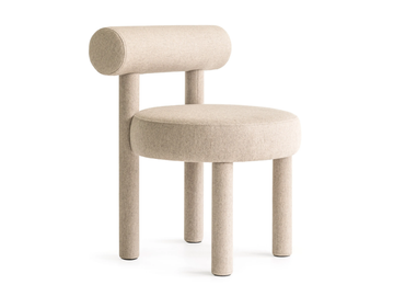 GROPIUS CS1 - Upholstered fabric chair open back by NOOM - view 3