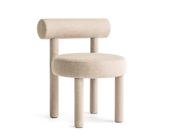 GROPIUS CS1 - Upholstered fabric chair open back by NOOM - view 2