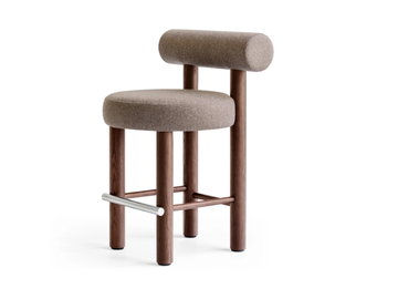 GROPIUS CS2 COUNTER CHAIR - Upholstered counter chair by NOOM - view 3