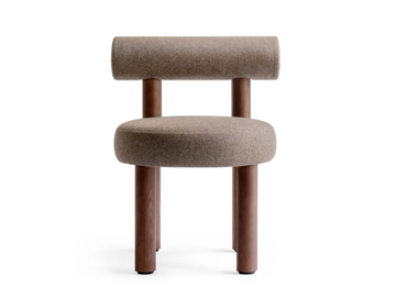 GROPIUS CS2 - Upholstered fabric and wood chair by NOOM - view 3