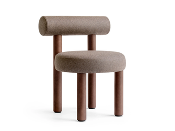 GROPIUS CS2 - Upholstered fabric and wood chair by NOOM - view 2
