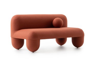 HELLO - 3 seater fabric sofa by NOOM - view 2