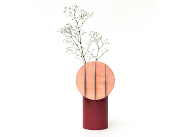 DELAUNAY CS1 - Metal vase by NOOM - view 3