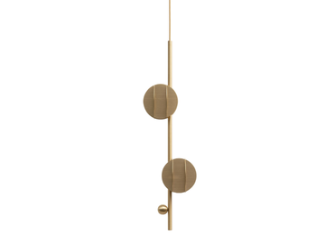 EL VERTICAL CS1 - LED brass pendant lamp by NOOM - view 2
