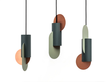 SUPREMATIC CS1 THREE LAMP SET - LED metal pendant lamp by NOOM - view 2