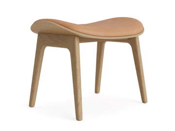 ELEPHANT - Upholstered leather footstool by NORR11 - view 2