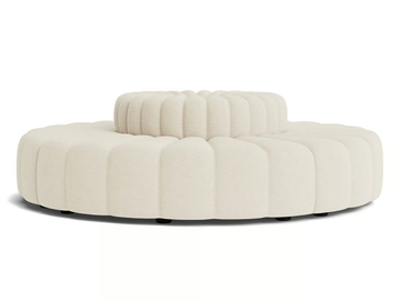 STUDIO 7 - Modular curved fabric sofa by NORR11 - view 3