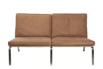 MAN - 2 seater leather sofa by NORR11 - view 3