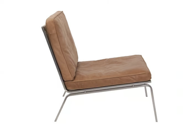 MAN - Leather armchair by NORR11 - view 3