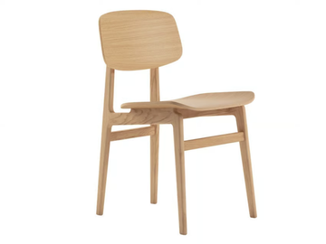 NY11 - Oak chair open back by NORR11 - view 2