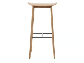 NY11 - High wooden stool by NORR11 - view 2