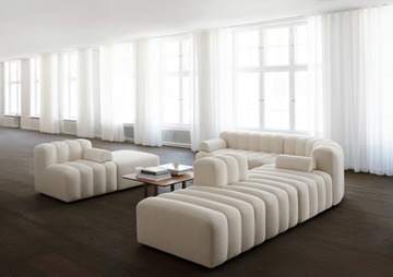 STUDIO - Corner fabric armchair by NORR11 - view 3