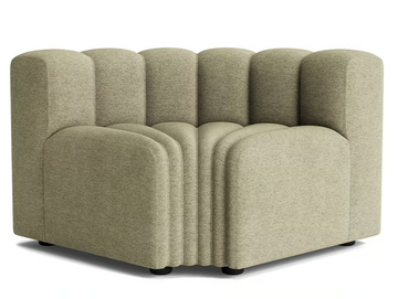 STUDIO - Corner fabric armchair by NORR11 - view 2