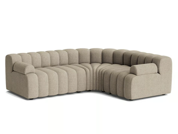 STUDIO 4 - Corner modular fabric sofa by NORR11 - view 2